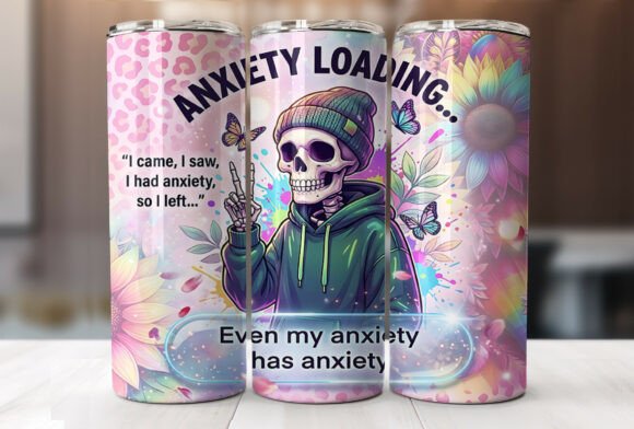 Anxiety Skeleton Quote: A Designer's Review