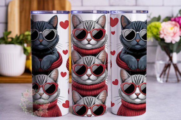 Cool Cat Hearts 20oz Tumbler Wrap: A Designer's Review