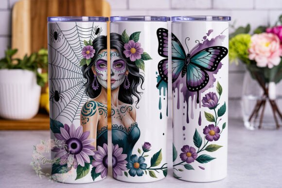 Day of Dead Gothic Lady 20oz Tumbler Review