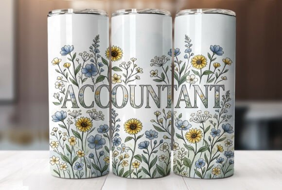 Floral Accountant 20oz Tumbler Wrap: A Designer's Review