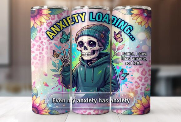 Funny Anxiety Tumbler Wrap: A Designer's Honest Review