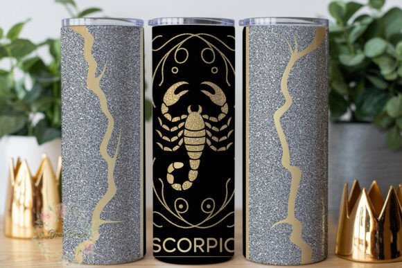 Golden Scorpion Glitter 20oz Tumbler: A Designer's Review