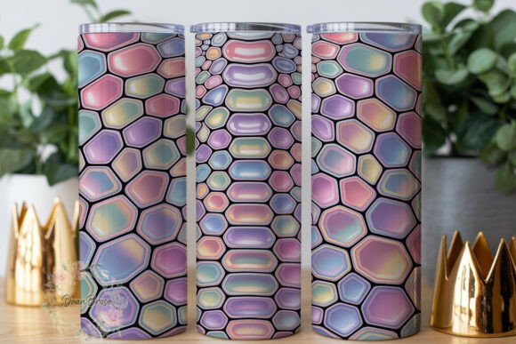 Iridescent Reptile Skin 20oz Tumbler