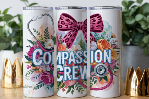 Pink Leopard Floral Medical Tumbler Design Review