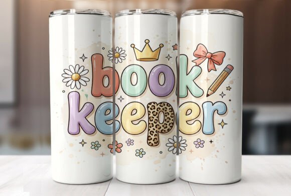 Review: Bookkeeper Coquette 20oz Tumbler Wrap Design
