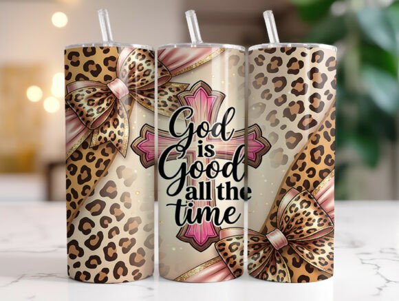 Review: Christian Inspirational 20oz Tumbler PNG for Stitchers