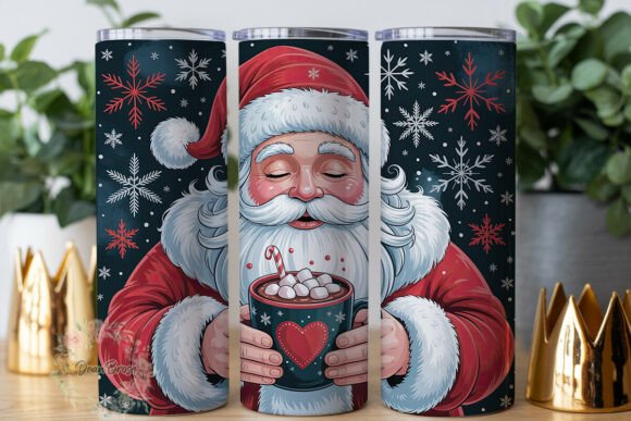Review: Festive Character Hot Cocoa 20oz Tumbler Design