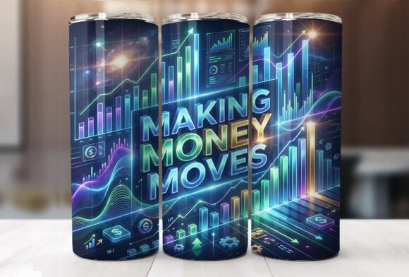Review: Financial Analyst 20oz Tumbler Wrap PNG for Embroidery