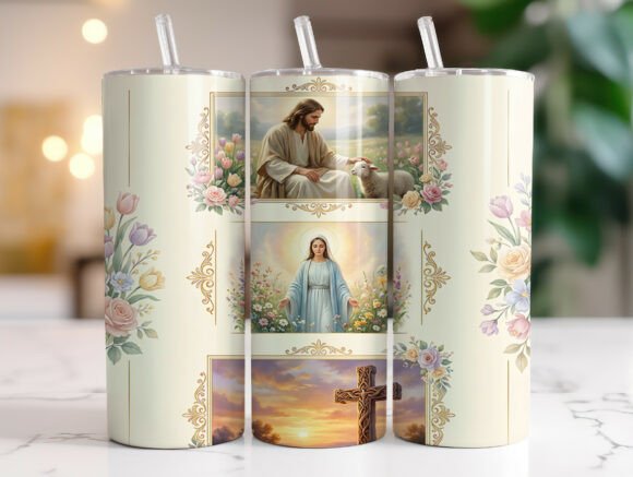 Review: Jesus Good Shepherd Cross Easter Tumbler Design