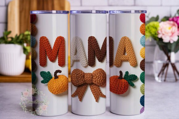 Review: Knit Mama Pumpkin Fall 20oz Tumbler Wrap