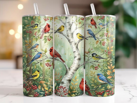 Spring Birds 20oz Tumbler Sublimation: A Designer's Review