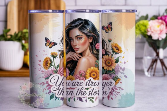 Stronger Than Storm Floral Tumbler Wrap Review